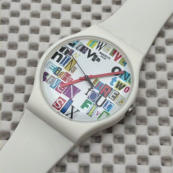 Swatch Accessories - Swatch Watch - SUOW132 - MULTI COLLAGE